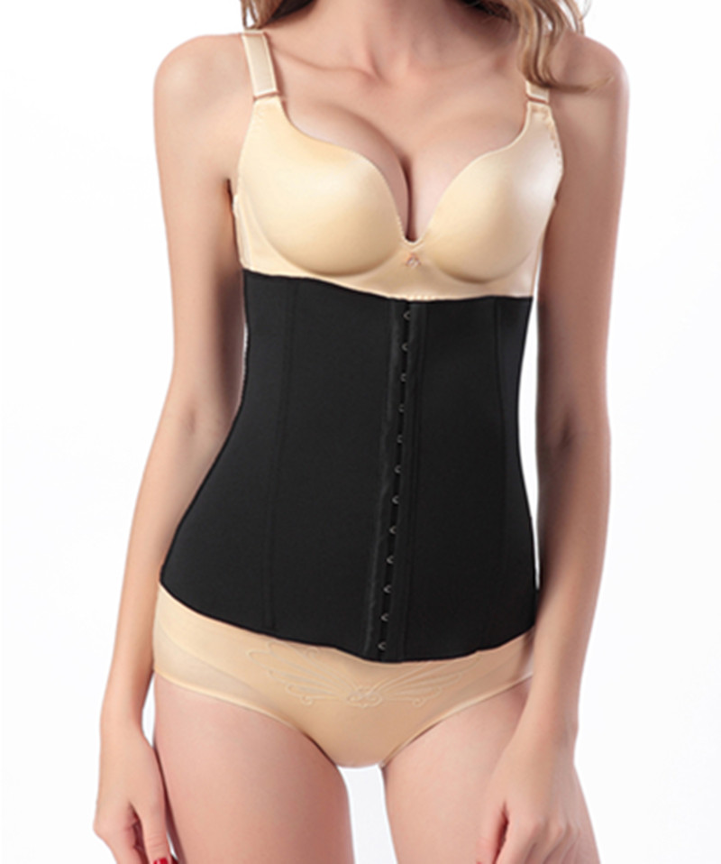 F3209-1 Women Waist Tummy Girdles Training Latex Underbust Corset